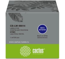 Этикетки Cactus CS-LW-99014 сег.:101x54мм черный белый 220шт/рул Dymo Label Writer 450/4XL