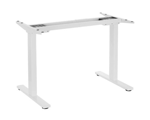 [Мобильные стойки ONKRON] ONKRON CDF222E-W белый, подстолье с двумя моторами 