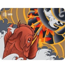 Коврик для мыши Cactus CS-MP-PRO04XL Fish 400x300x3мм