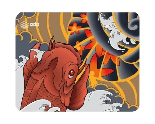 [Кактус коврики] Коврик для мыши Cactus CS-MP-PRO04XL Fish 400x300x3мм