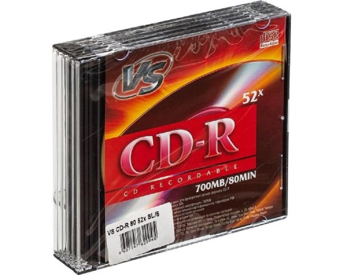 [Диск] VS CD-R 80 52x SL/5 (VSCDRSL501) (620045)