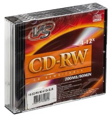 VS CD-RW 80 4-12x SL/5 (VSCDRWSL501)(620212)