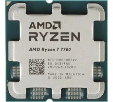 CPU AMD Ryzen 7 7700 OEM (100-000000592) {3.8GHz, Turbo 5,30GHz, AM5}