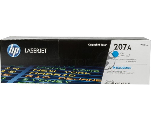 Картридж лазерный HP 207A голубой для M255/MFP M282/M283 1250 стр