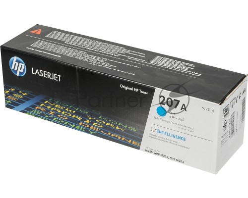 Картридж лазерный HP 207A голубой для M255/MFP M282/M283 1250 стр