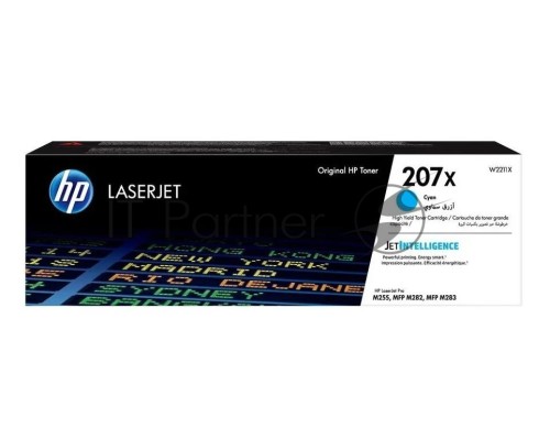 Картридж лазерный HP 207A голубой для M255/MFP M282/M283 1250 стр