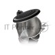 Чайник электрический Centek CT-0020 (Black) металл 1.7л, 2200W, бесшовная колба, двойные стенки