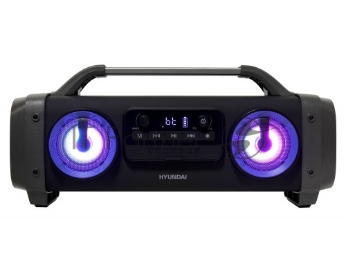 Аудиомагнитола Hyundai H-PCD400 черный 28Вт/MP3/FM(dig)/USB/BT/microSD