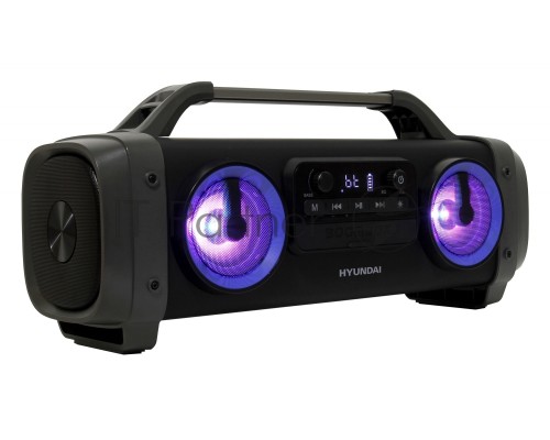 Аудиомагнитола Hyundai H-PCD400 черный 28Вт/MP3/FM(dig)/USB/BT/microSD