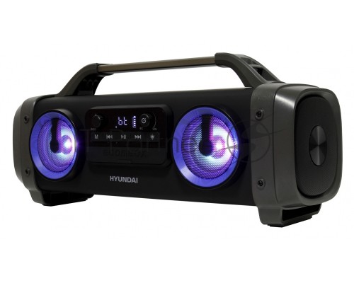 Аудиомагнитола Hyundai H-PCD400 черный 28Вт/MP3/FM(dig)/USB/BT/microSD