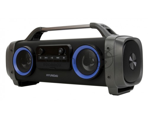 Аудиомагнитола Hyundai H-PCD400 черный 28Вт/MP3/FM(dig)/USB/BT/microSD