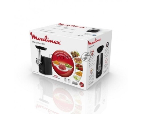 Мясорубка Moulinex ME112832 1600Вт черный/серебристый