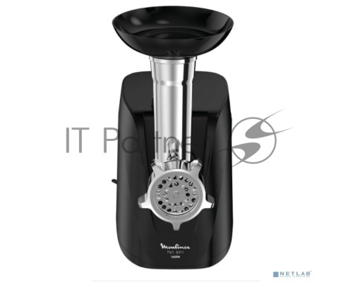 Мясорубка Moulinex ME112832 1600Вт черный/серебристый