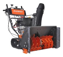 ПАТРИОТ СИБИРЬ 130 ЕТ Снегоуборщик [426108130] { 13л.с.,стартер ручной/электро 220, ковш 76 см. гусеницы