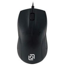 Мышь проводная Oklick 185V2 черный, 1200 dpi, USB, кнопки - 3