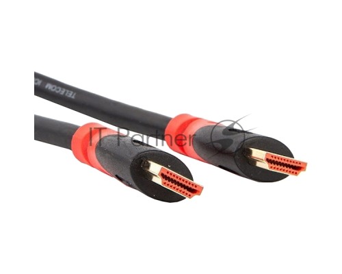 Кабель HDMI-19M --- HDMI-19M ver 2.0 4K*60Hz, 1m TELECOM PRO <TCG220-1M>