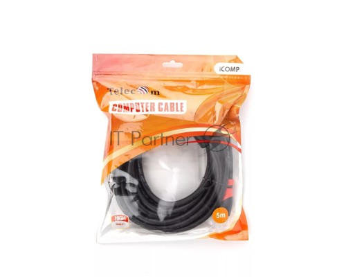 Кабель HDMI-19M --- HDMI-19M ver 2.0 4K*60Hz, 5m 2F TELECOM PRO <TCG220F-5M>