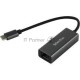 Кабель-переходник USB 3.1 Type-C -->RJ-45 1000Mbps Ethernet, Aluminum Shell, 0.15м Telecom <TU320M>