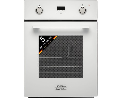 Электрический духовой шкаф Krona SONATA 45 WH, встраиваемый