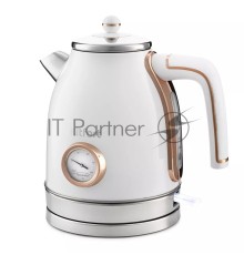 Чайник электрический Kitfort KT-6102-3 1.7л. белый (корпус: нержавеющая сталь)