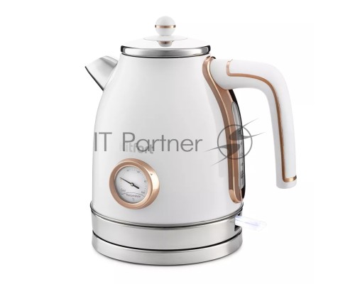 Чайник электрический Kitfort KT-6102-3 1.7л. белый (корпус: нержавеющая сталь)