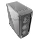 Компьютерный корпус Powercase Mistral X4 Mesh LED, Tempered Glass, 4x 120mm 5-color fan, чёрный, ATX  (CMIXB-L4)