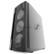Компьютерный корпус Powercase Mistral X4 Mesh LED, Tempered Glass, 4x 120mm 5-color fan, чёрный, ATX  (CMIXB-L4)