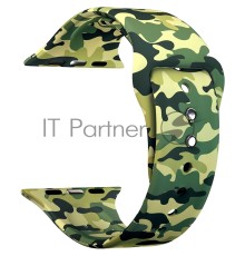 Силиконовый ремешок Lyambda Urban для Apple Watch 38/40 mm  DSJ-10-73A-40 military green