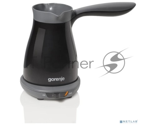 Электрическая турка Gorenje TCM330B черный, исп. кофе - молотый, 0.33 л, 550 Вт.