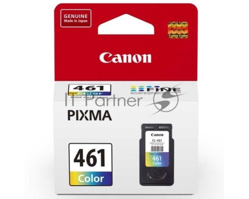 Картридж струйный Canon CL-461 (3729C001) трехцветный (180 стр.) для Canon PIXMA TS5340, PIXMA TS7440