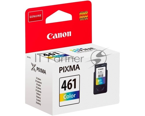 Картридж струйный Canon CL-461 (3729C001) трехцветный (180 стр.) для Canon PIXMA TS5340, PIXMA TS7440