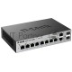 Коммутатор настраиваемый D-Link DGS-1100-10/ME/A1A/A2A 2 уровня с 8 портами 10/100/1000Base-T и 2 комбо-портами 100/1000Base-T/SFP