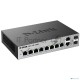 Коммутатор настраиваемый D-Link DGS-1100-10/ME/A1A/A2A 2 уровня с 8 портами 10/100/1000Base-T и 2 комбо-портами 100/1000Base-T/SFP