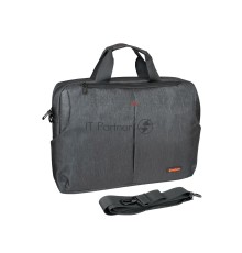 Сумка ExeGate BusinessPro EСС-012 Black, water resistant, черная, водоотталкивающий полиэстер, 15.6