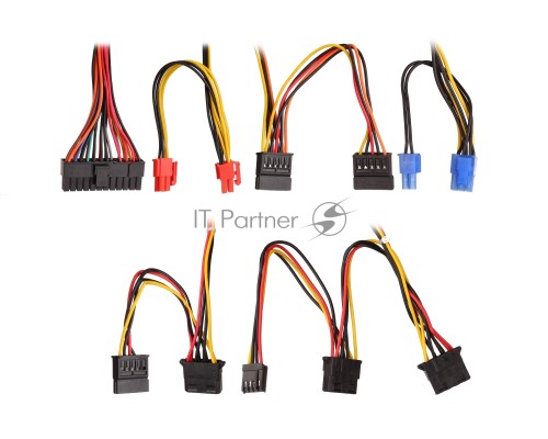 Блок питания 550W ExeGate 550NPX, ATX, PC, black,12cm fan, 24p+4p, 6/8p PCI-E, 3*SATA, 2*IDE, FDD + кабель 220V в комплекте