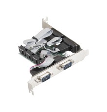 Контроллер ExeGate EXE-310 PCI-E, 4*COM port (OEM)