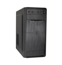 Компьютерный корпус Miditower ExeGate XP-332 Black, ATX, <XP400, Black,120mm>, 2*USB, Audio