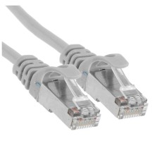 Патч-корд PP22-5m 1000G FTP 4 пары cat5E CCA molded 5м серый RJ-45 (m)-RJ-45 (m)