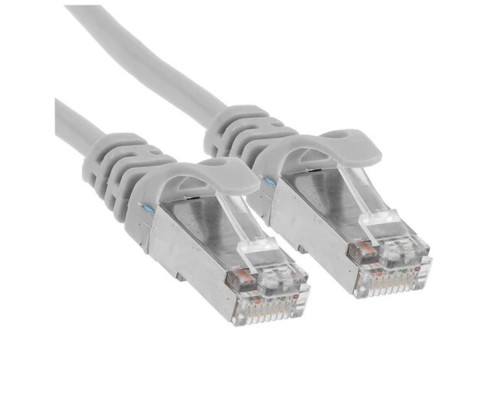 [Коммутационный шнур] Патч-корд PP22-5m 1000G FTP 4 пары cat5E CCA molded 5м серый RJ-45 (m)-RJ-45 (m)
