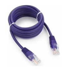 Патч-корд UTP Cablexpert PP12-2M/V кат.5e, 2м, литой, многожильный (фиолетовый)