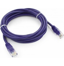 Cablexpert PP12-3M/V Патч-корд UTP кат.5e, 3м, литой, многожильный (фиолетовый)