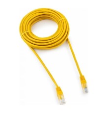 Патч-корд UTP Cablexpert PP12-7.5M/Y кат.5e, 7.5м, литой, многожильный (жёлтый)