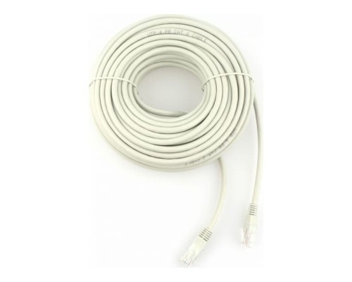 [Коммутационный шнур] Патч-корд UTP Cablexpert PP6U-20M  кат.6, 20 м, литой, многожильный (серый)