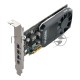 Видеокарта VGA PNY NVIDIA Quadro P620, 2 GB GDDR5/128 bit,4xMini DisplayPort, PCI-E 3.0, 4xminiDisplayPort - DVI-D, 4xminiDisplayPort - DisplayPort