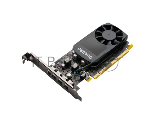 Видеокарта VGA PNY NVIDIA Quadro P620, 2 GB GDDR5/128 bit,4xMini DisplayPort, PCI-E 3.0, 4xminiDisplayPort - DVI-D, 4xminiDisplayPort - DisplayPort