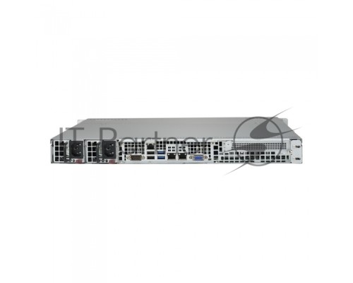 Платформа SuperMicro AS-1013S-MTR A+ Server 1U  Single AMD EPYC/ no memory(8)/ on board RAID 0/1/5/10/ no HDD(4)LFF/ 2xGE/ 2x400W