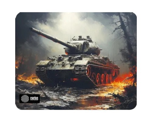 [Кактус коврики] Коврик для мыши Cactus CS-MP-D04S Tank 250x200x3мм