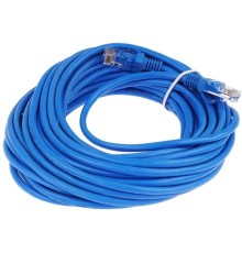 Патч-корд UTP Cablexpert PP12-10M/B кат.5e, 10м, литой, многожильный (синий)