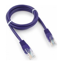 Патч-корд UTP Cablexpert PP12-1M/V кат.5e, 1м, литой, многожильный (фиолетовый)