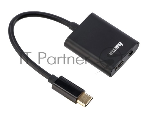 Разветвитель USB 2.0 Hama 00135748 2порт. черный